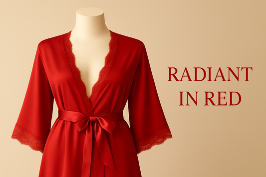 Radiant in Red: The Robe That Redefines Romance & Confidence